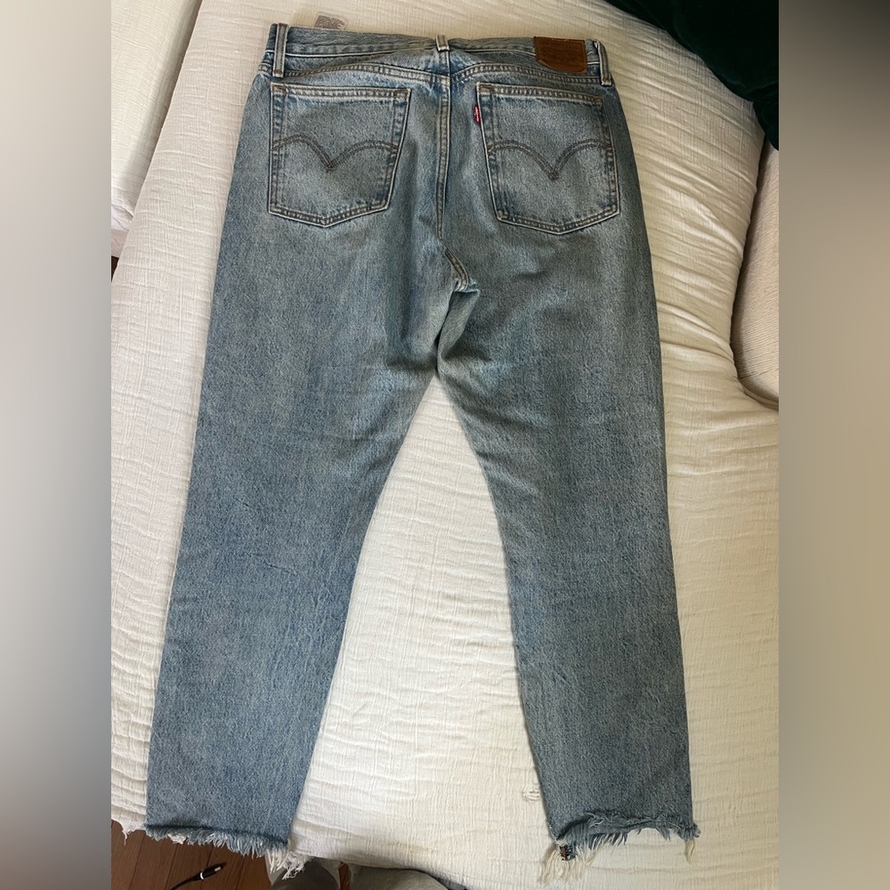 Levi's Blue Straight Leg Women's Jeans